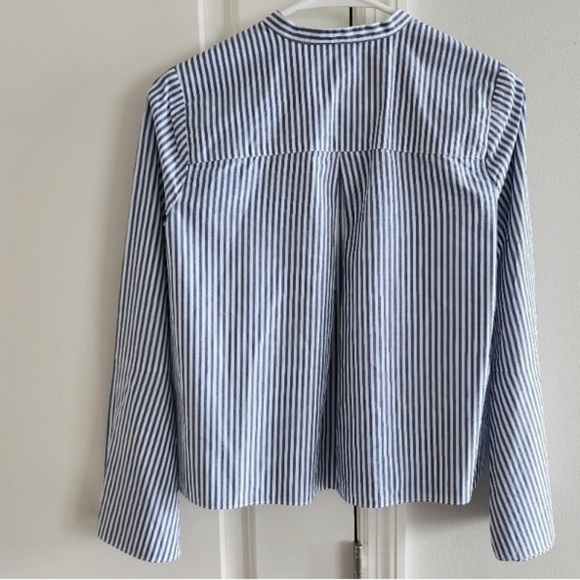 MADEWELL Striped Bell Sleeve Top - Picture 5 of 8